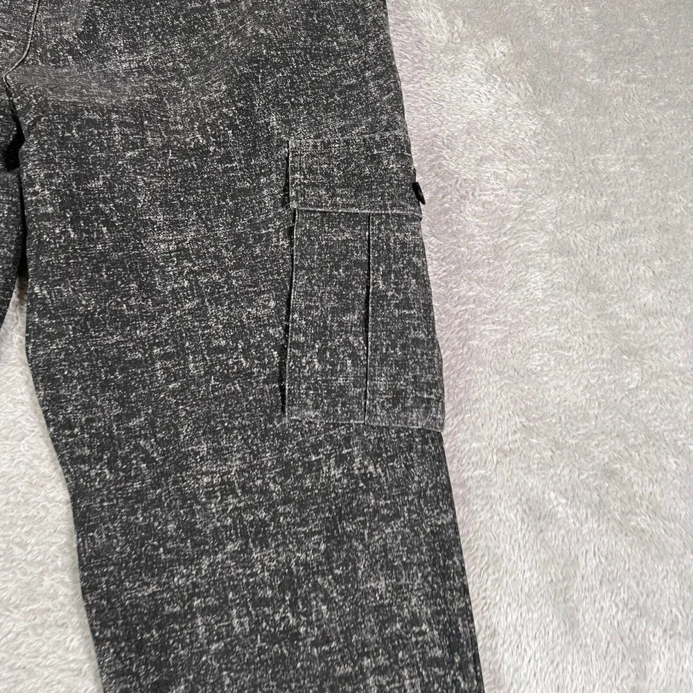 Epoca Uomo Pants Cargo Joggers Mens‎ Medium Black Drawstring Casual